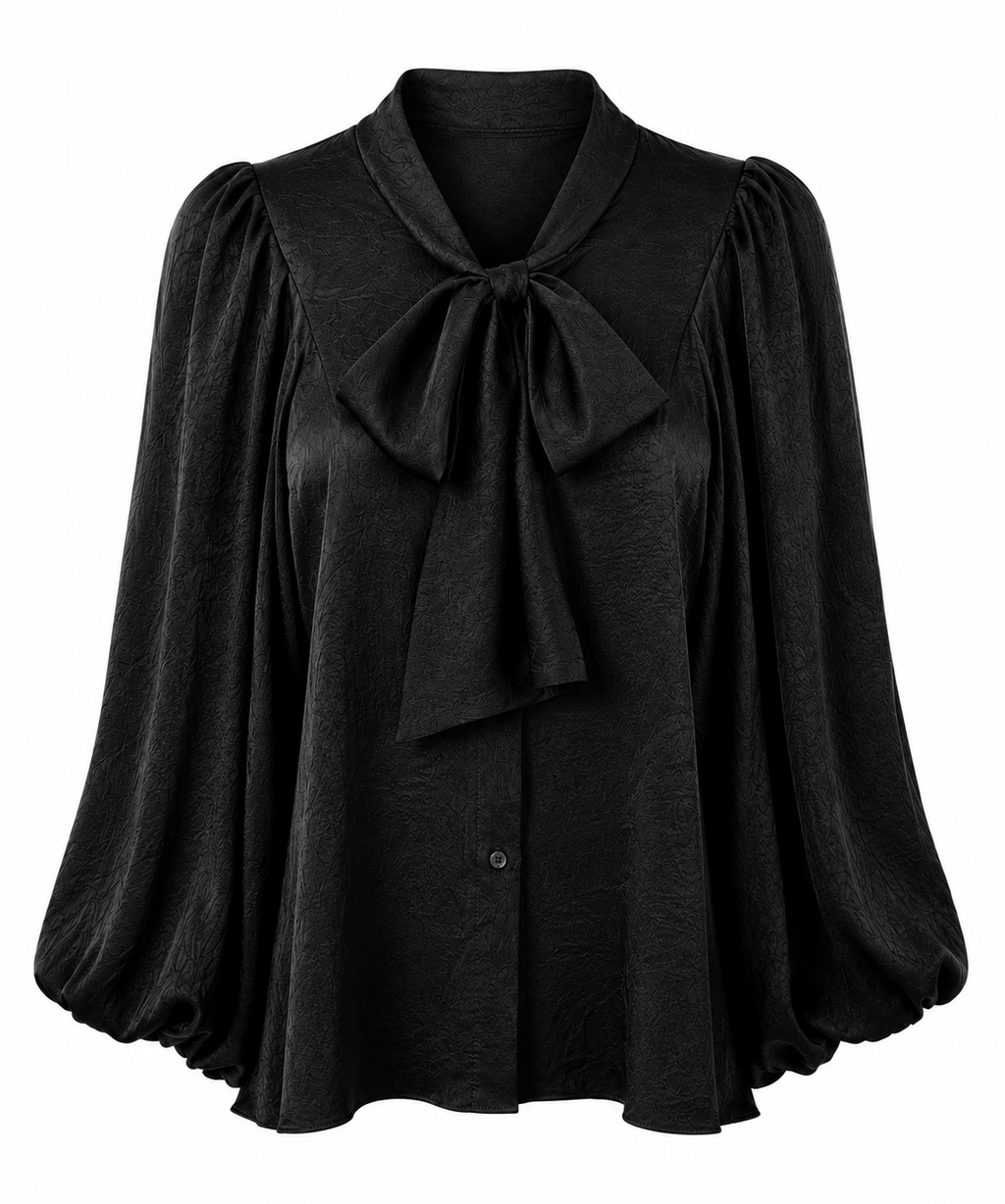 BLOUSE WITH BOW 