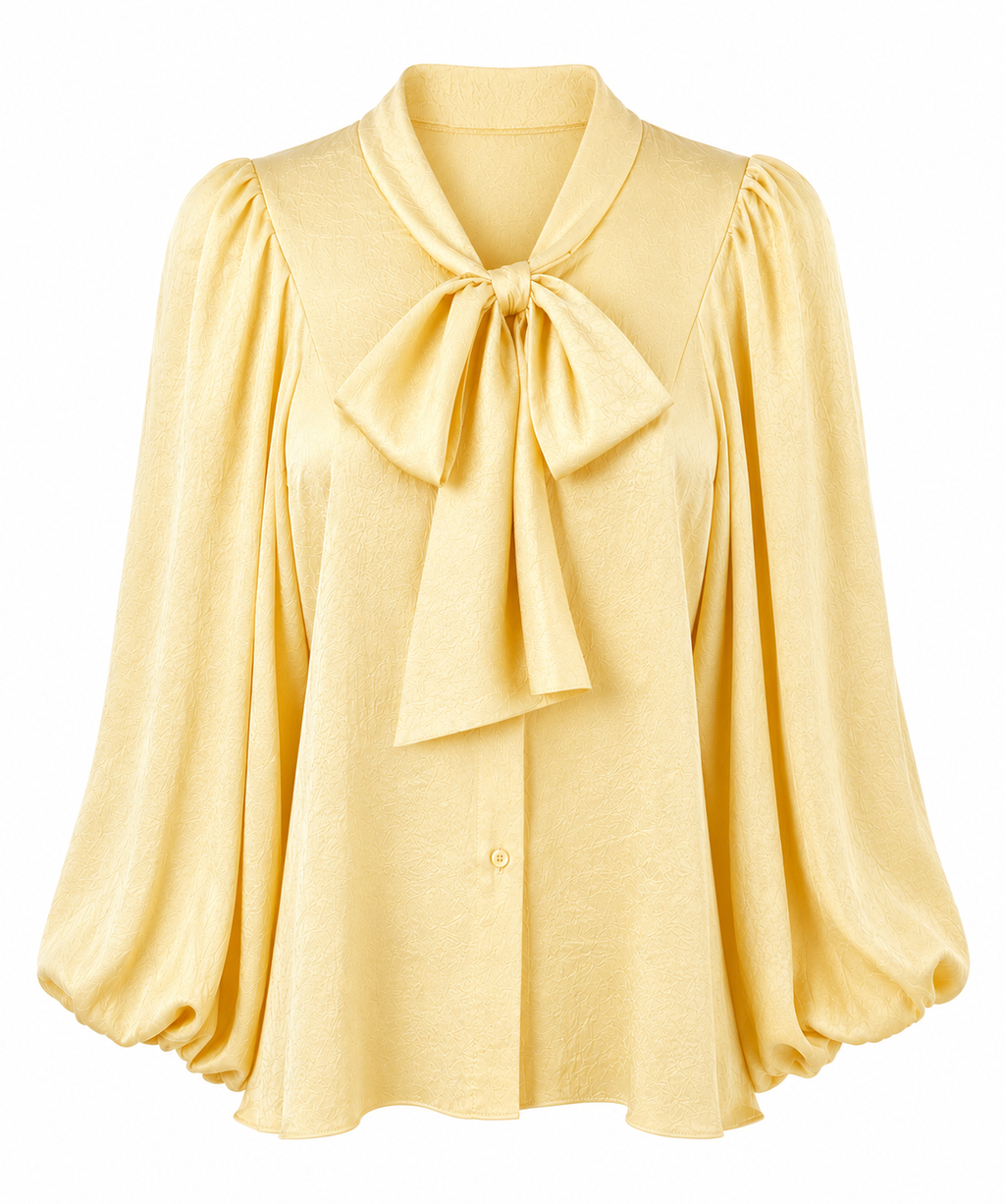 BLOUSE WITH BOW 