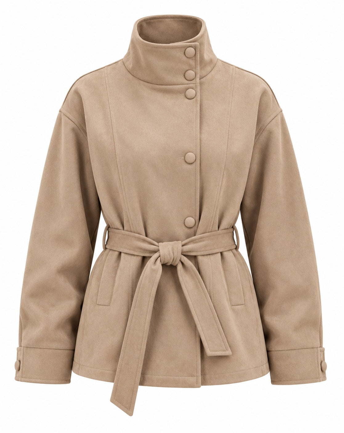 SHORT SUEDE JACKET