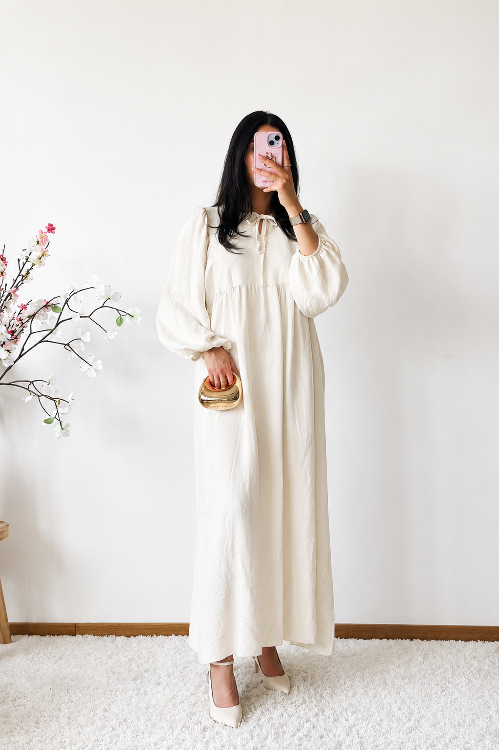 T-SHIRT OVERSIZE À MANCHES LONGUES