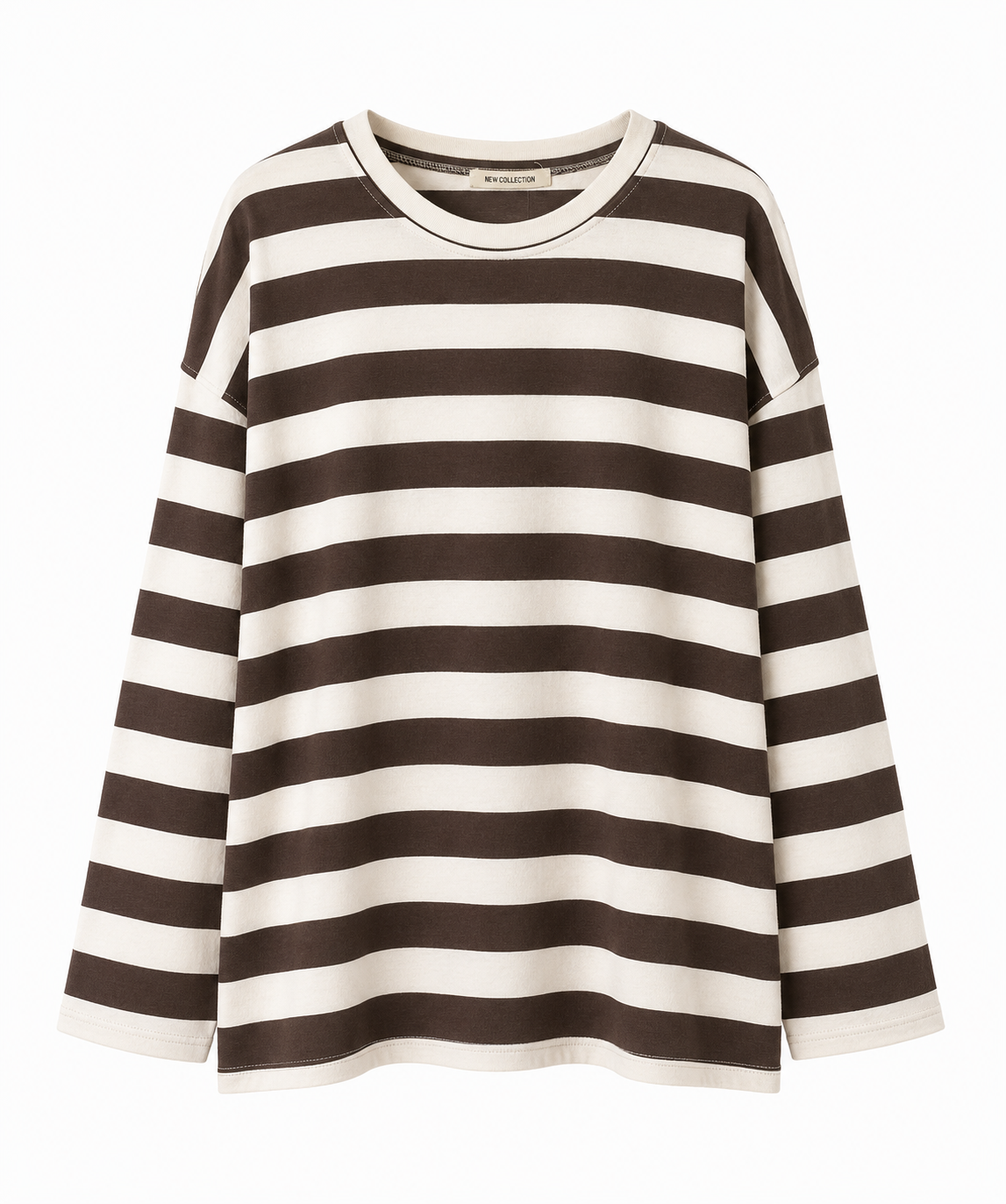 GESTREIFTES OVERSIZE-SHIRT