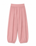 PANTALON VOLUME À CARREAUX