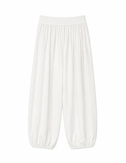 PANTALON VOLUME À CARREAUX