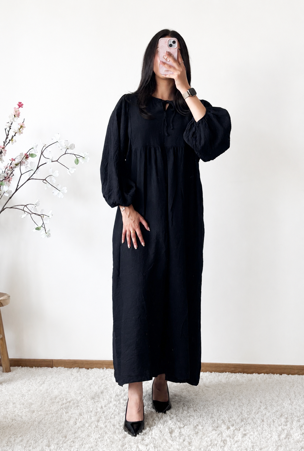 T-SHIRT OVERSIZE À MANCHES LONGUES