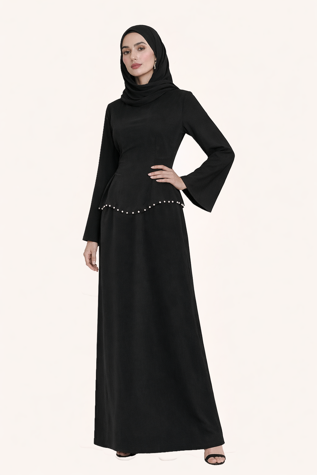 PEARL ABENDKLEID - BLACK