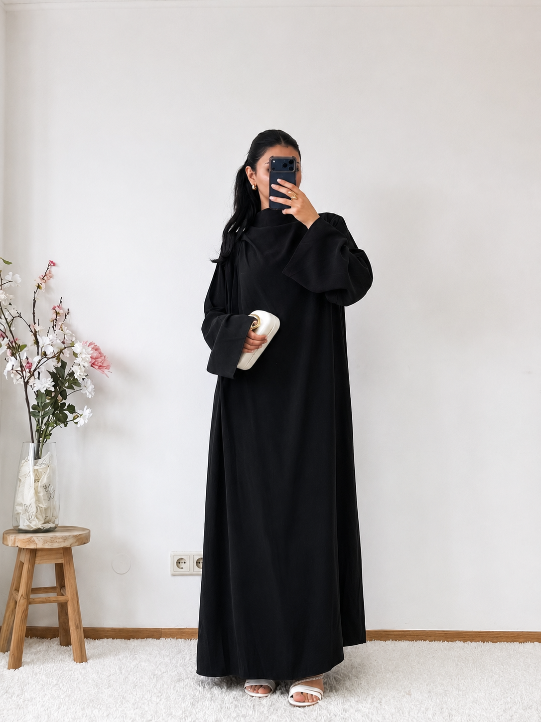 MAXI VISKOS KLEID