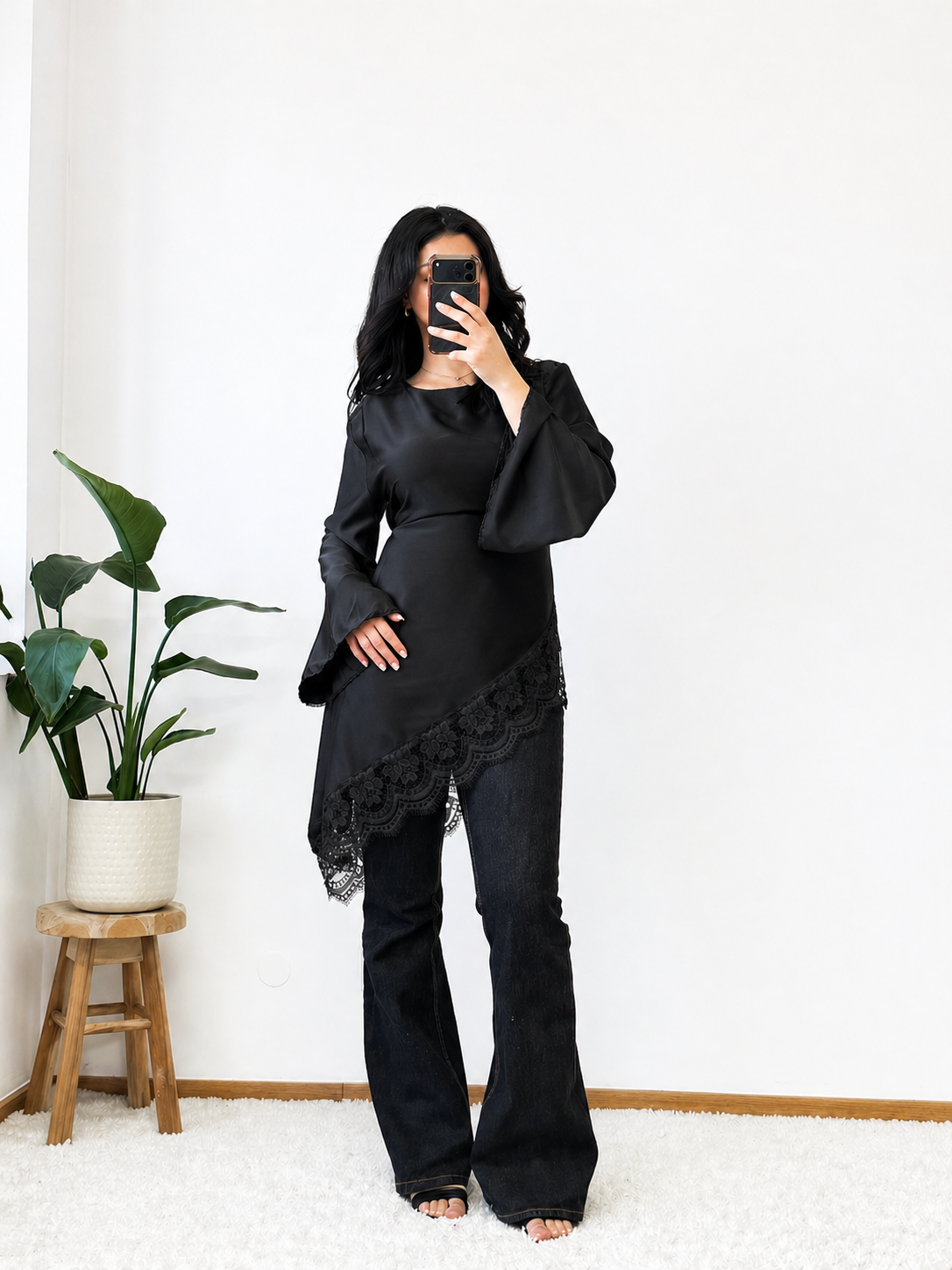 ASYMMETRISCHES CAMISOLE OBERTEIL