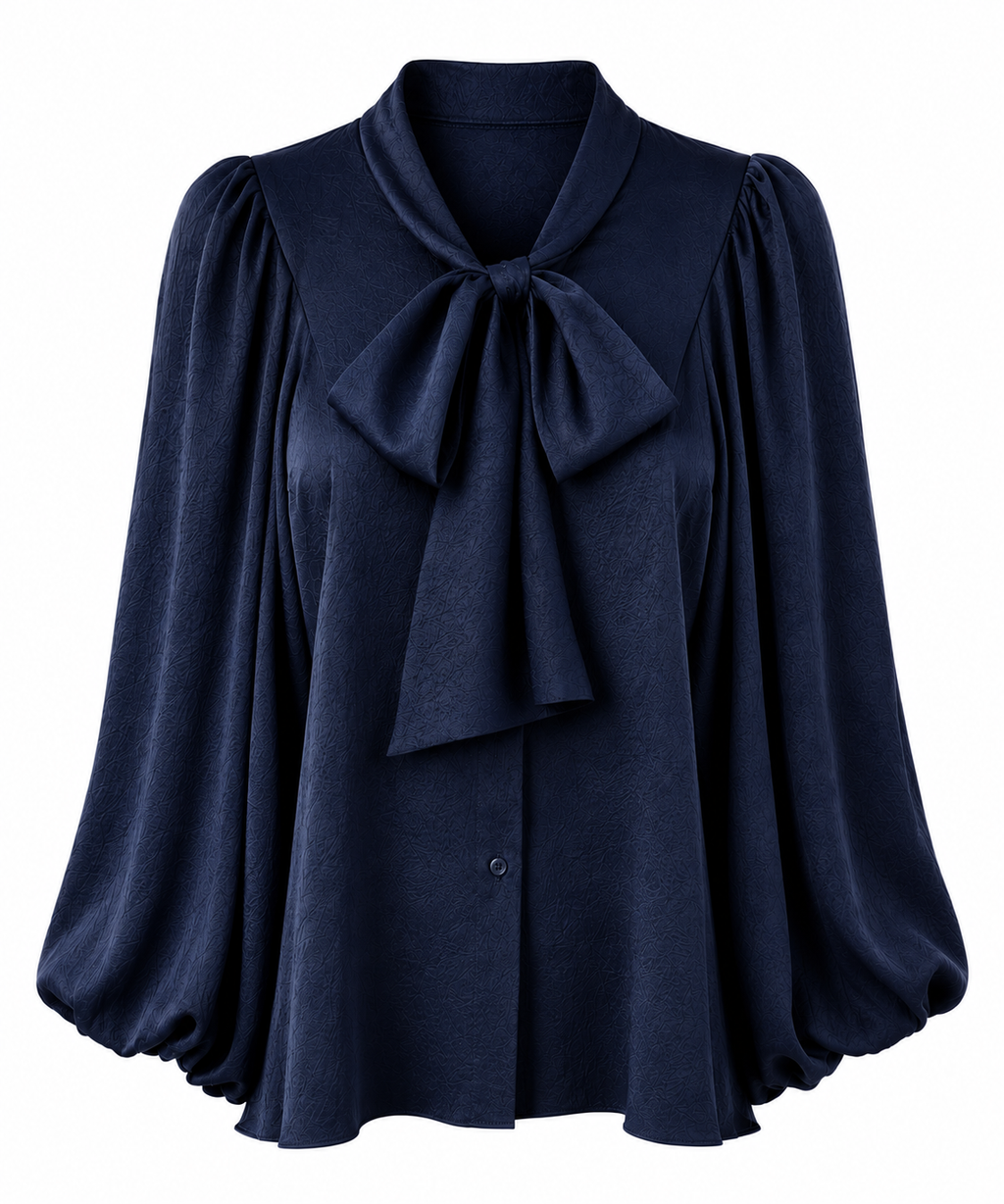 BLOUSE WITH BOW 
