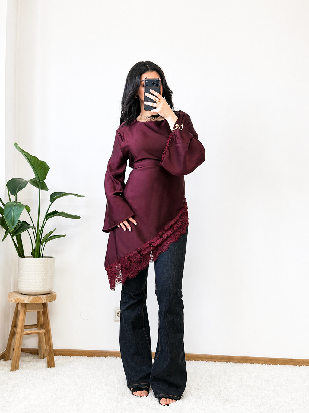 ASYMMETRICAL CAMISOLE TOP