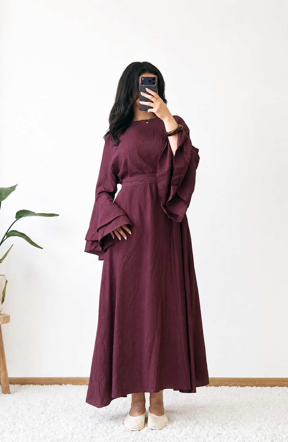 ROBE MAXI FLUIDE