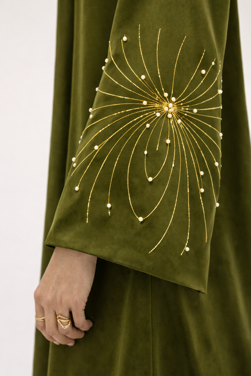 Éternelle Abaya - OLIVE GREEN