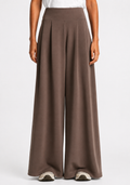 SOFT-TOUCH WIDE-LEG TROUSERS