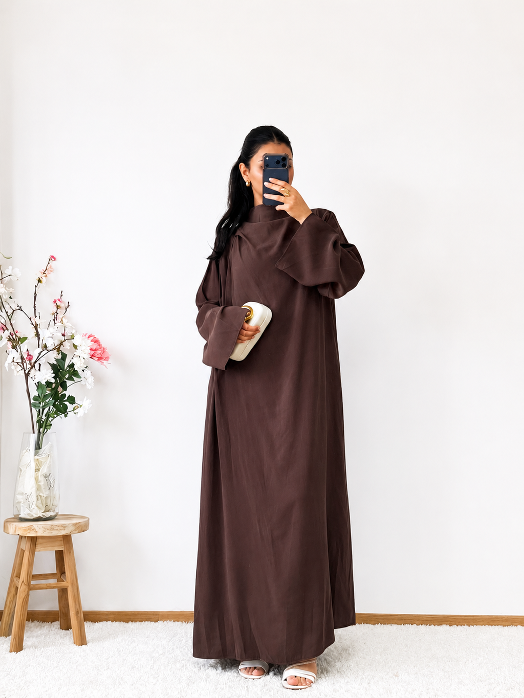 MAXI VISKOS KLEID