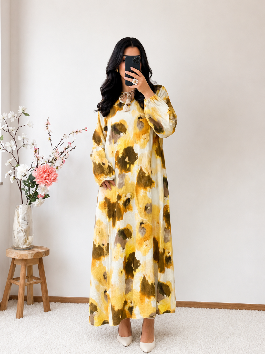 FLORAL KLEID