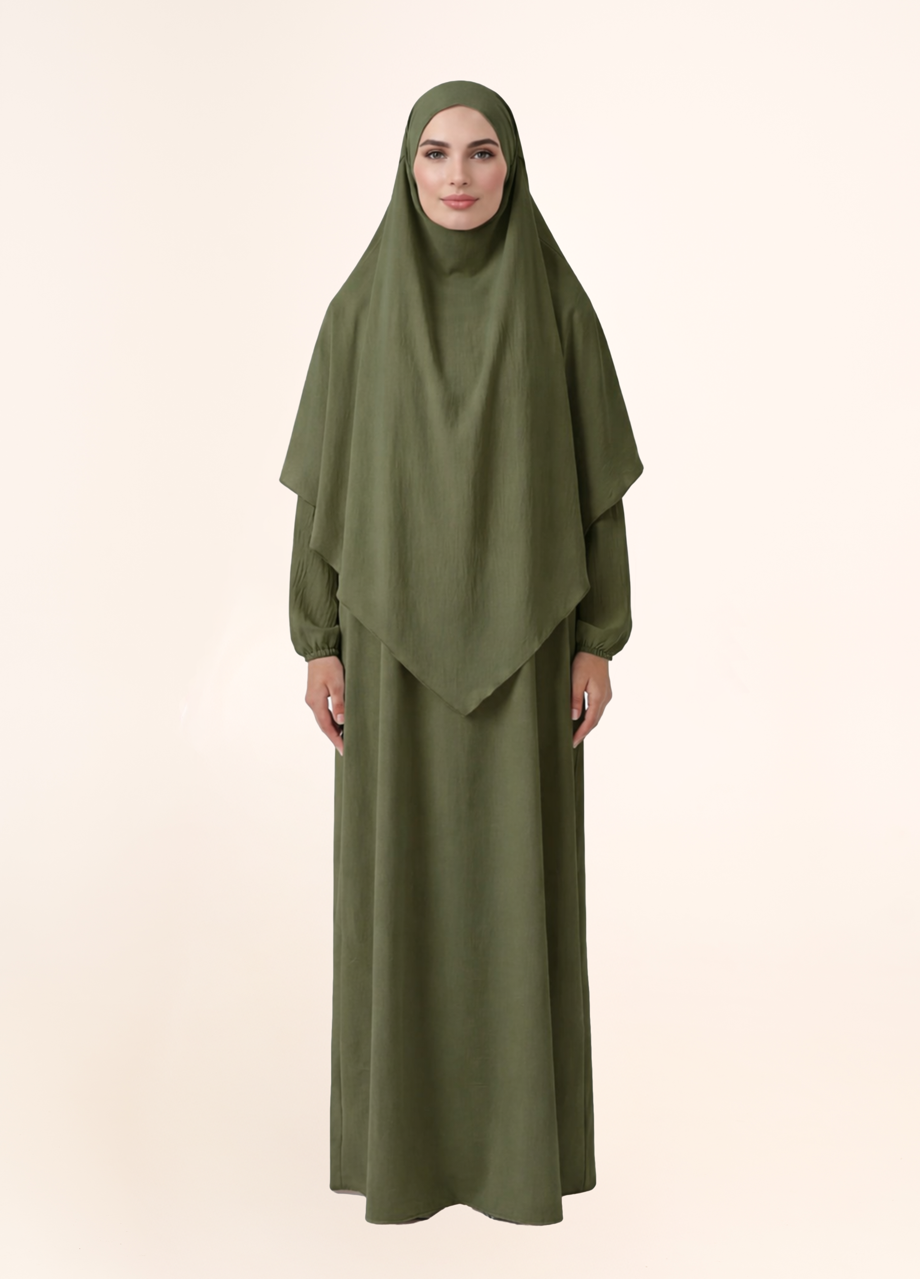 Abaya und Khimar Set