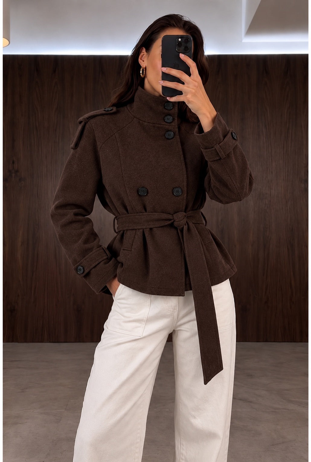 SHORT TRENCH JACKET