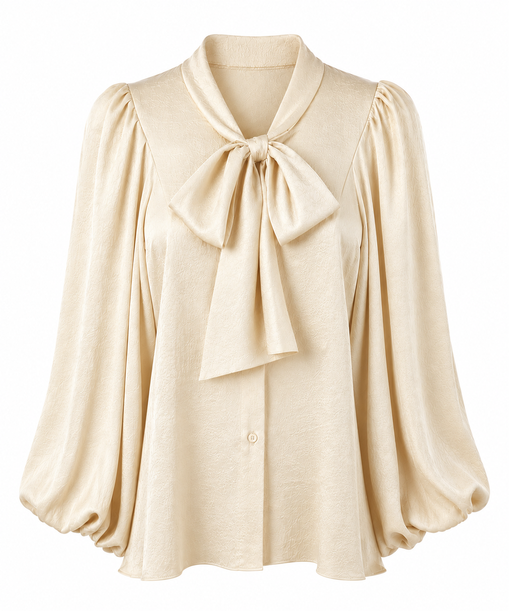 BLOUSE WITH BOW 