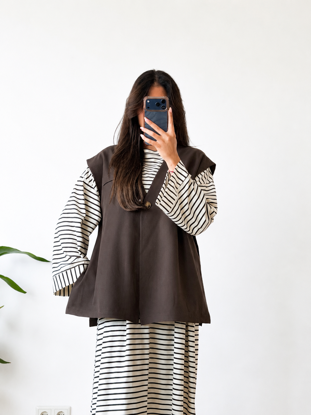 GILET DE COSTUME LONG