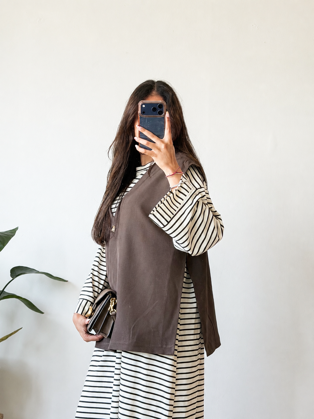 GILET DE COSTUME LONG