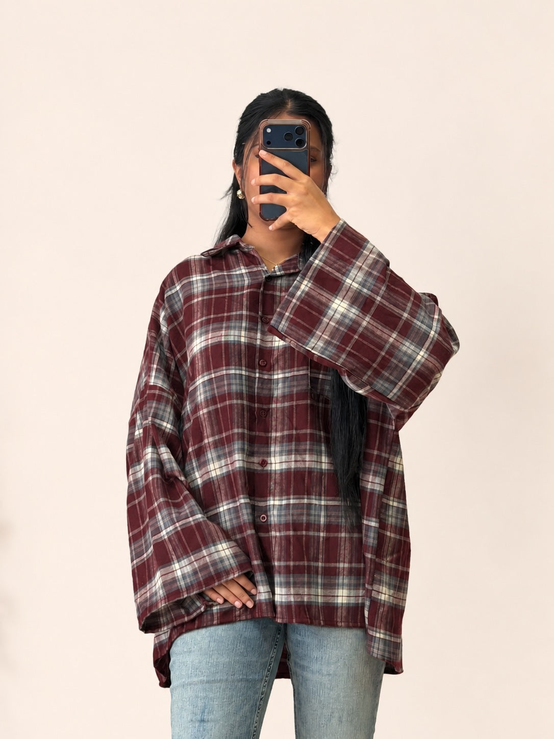 RUFFLE TRIM SWEATER
