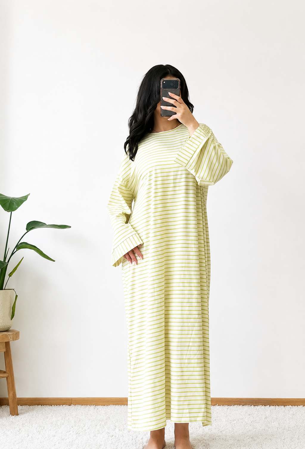 ROBE BASIQUE RAYÉE