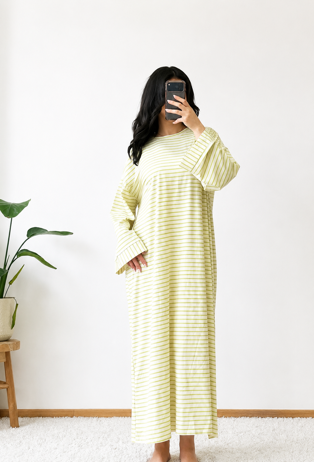 ROBE BASIQUE RAYÉE