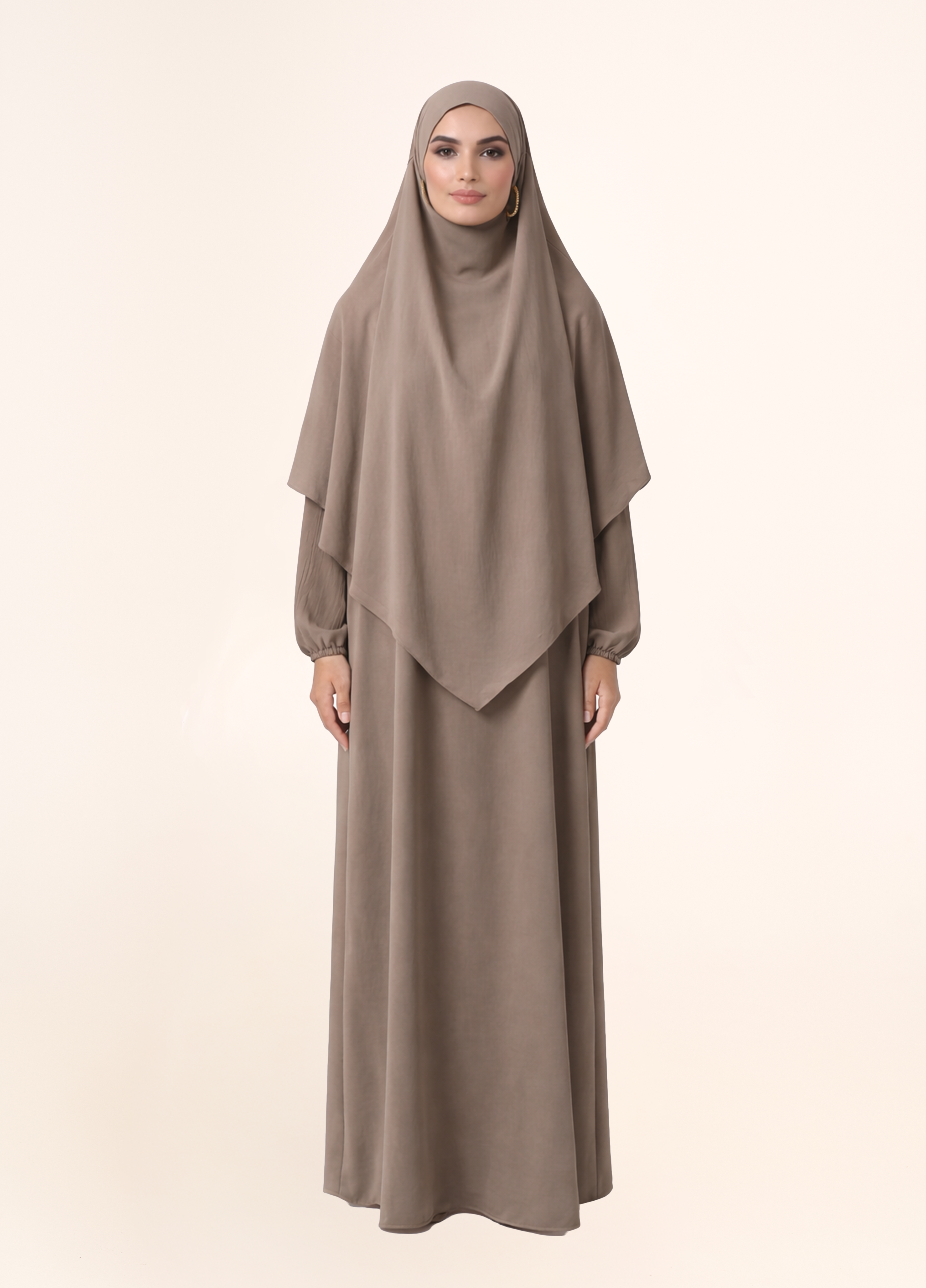 Abaya und Khimar Set